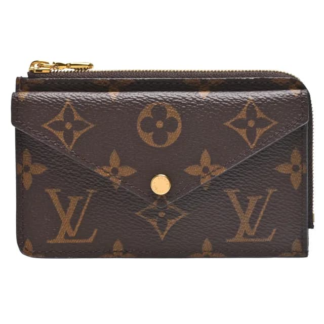【Louis Vuitton 路易威登】M69431 RECTO VERSO系列經典Monogram帆布印花拉鍊卡片/零錢包