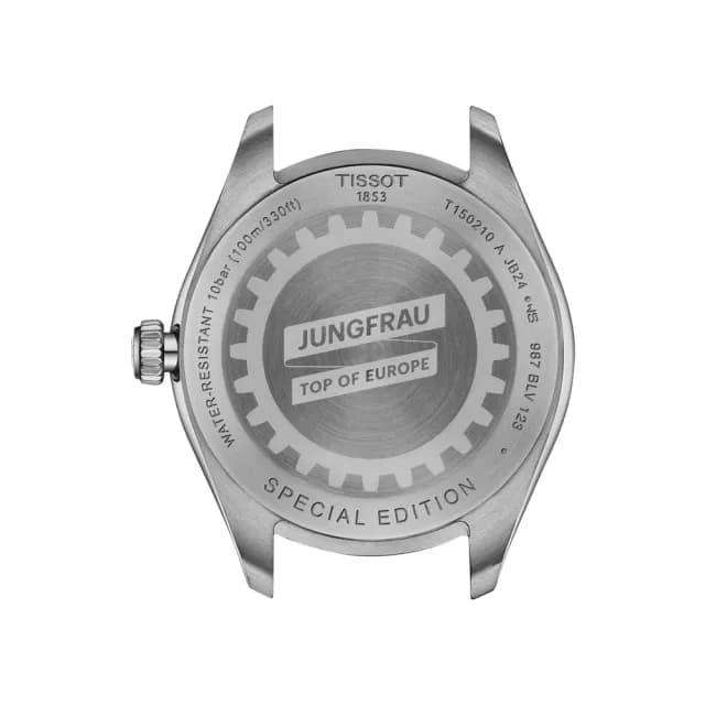 【TISSOT 天梭】PR100系列 少女峰 時尚簡約腕錶 七夕 情人節 禮物 送禮 推薦(T1502101104101)