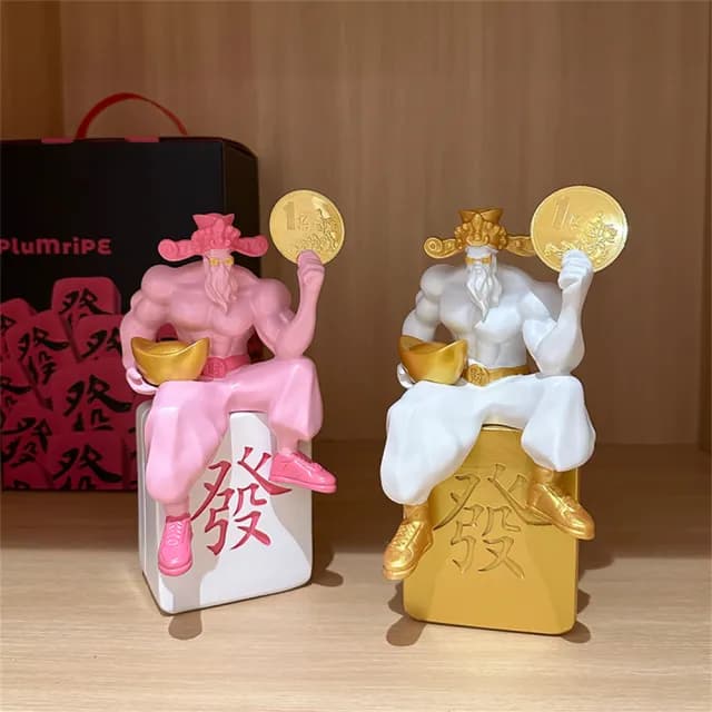 【超微米】肌肉財神爺擺件 開業禮物 招財進寶送禮 放前臺大吉生意興隆喬遷新居生日禮物(肌肉財神爺擺件)