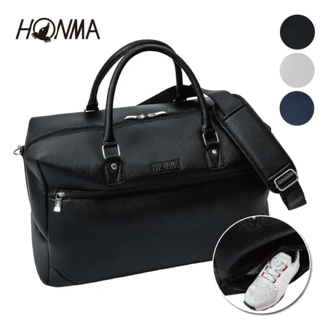 【HONMA 本間高爾夫】高爾夫衣物袋/行李袋BGOLF BOSTON BAG BB12415(上下隔層設計 多色選)