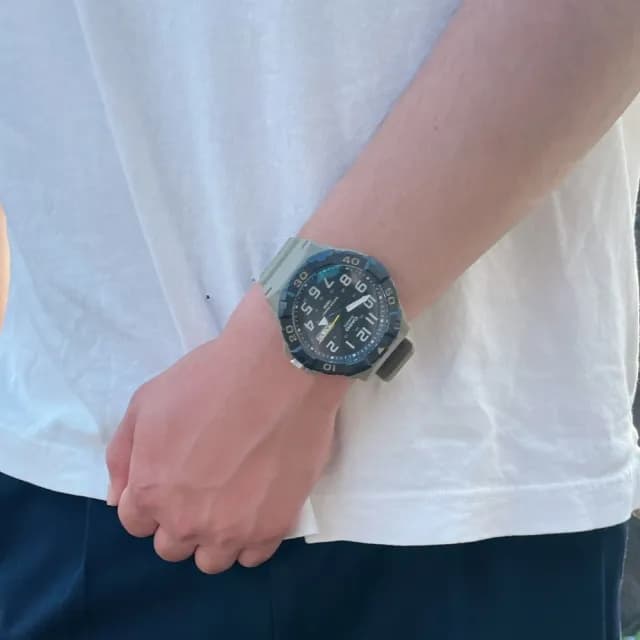 【CASIO 卡西歐】大錶面指針錶(MRW-210H)