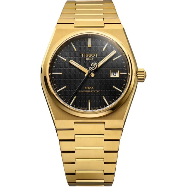 【TISSOT 天梭】PRX NBA 達米安·利拉德特別版機械錶 男錶 畢業 禮物(T1374073305100)