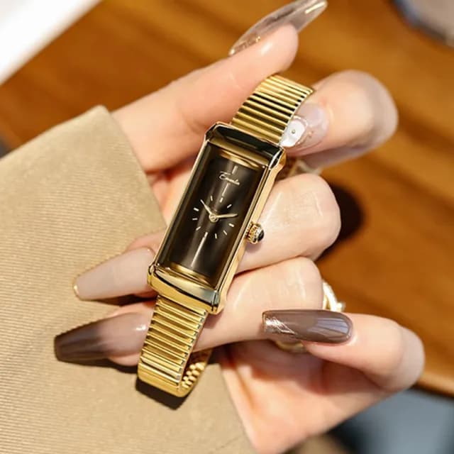 【LEESA】雙11 鋼帶手錶\氣質手錶\韓版手錶\手錶\禮物\石英錶\小錶盤\高級感\時尚百搭\簡約優雅