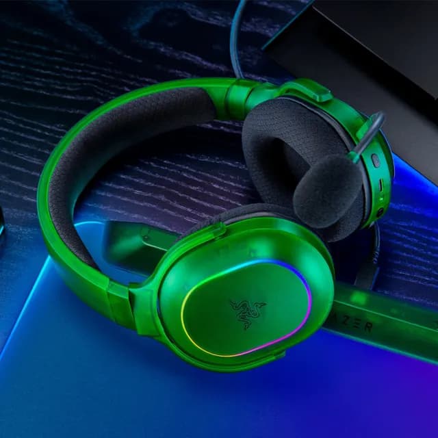 【Razer 雷蛇】Barracuda X Chroma 梭魚無線耳機X 幻彩版(幻影綠)