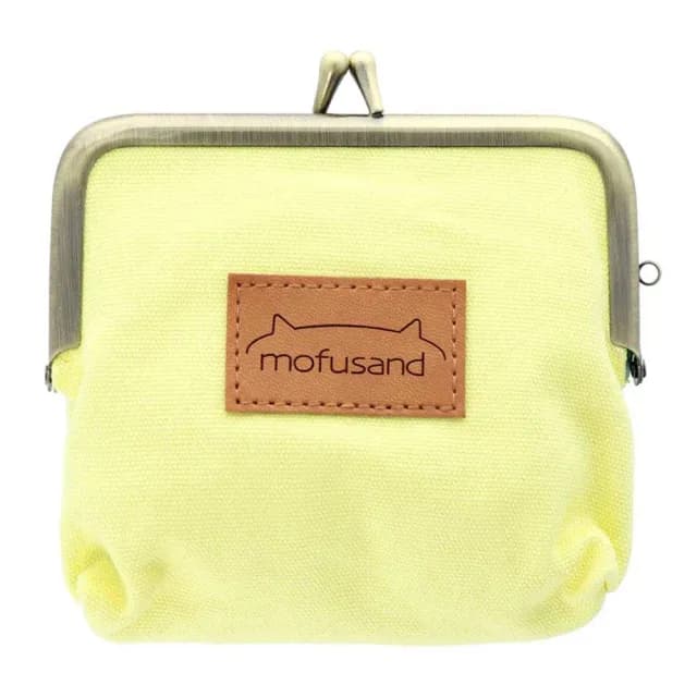 【sun-star】情人節禮物 mofusand 貓福珊迪 榻榻米刺繡迷你口金包 零錢包 貓咪腳印