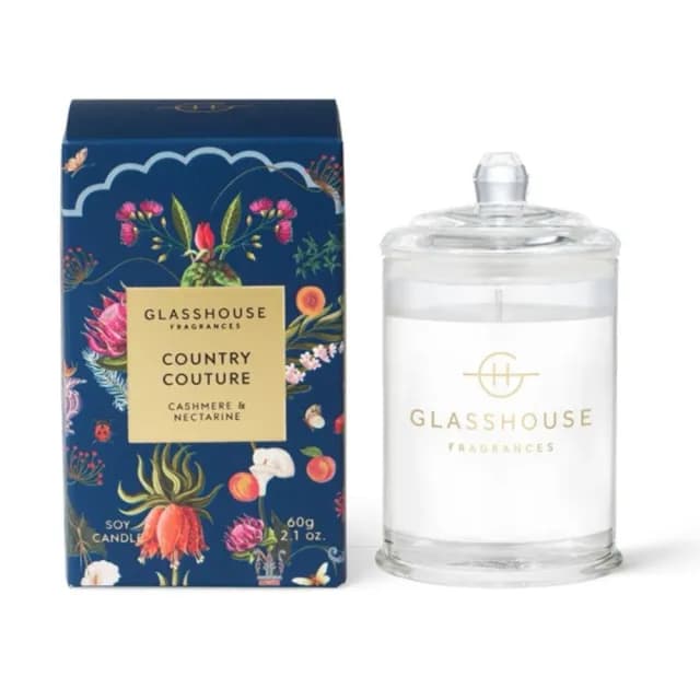 【GLASSHOUSE】澳洲製 時尚鄉村天然大豆蠟60g(限定款)