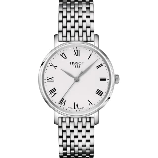 【TISSOT 天梭】Everytime 羅馬經典女錶 手錶 送禮 推薦(T1432101103300)