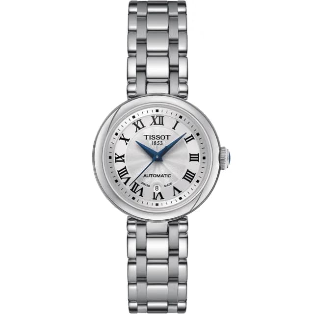 【TISSOT 天梭】Bellissima 羅馬機械女錶-29mm 手錶 送禮 推薦(T1262071101300)