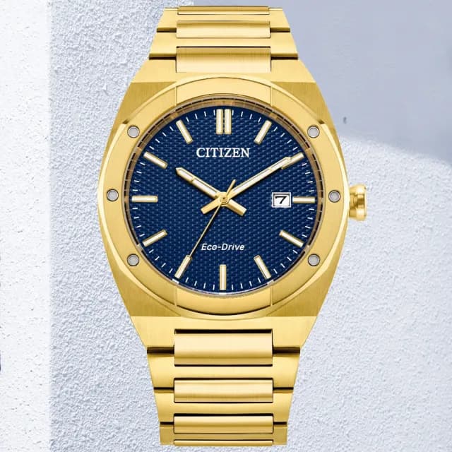 【CITIZEN 星辰】GENTS系列 八角錶殼 光動能時尚腕錶 七夕 情人節 送禮 推薦(BM7662-59L)
