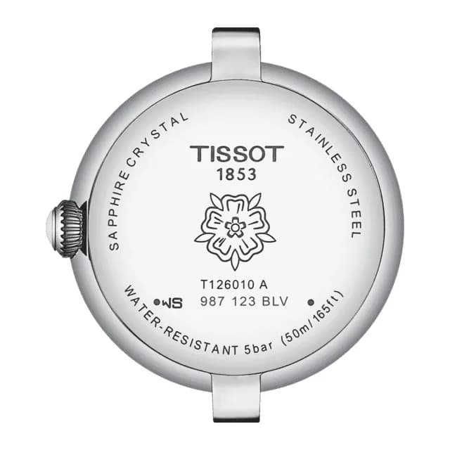 【TISSOT 天梭】BELLISSIMA SMALL LADY 羅馬石英女錶 手錶 送禮 推薦(T1260101601301)