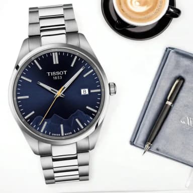 【TISSOT 天梭】PR100 Jungfraujoch 少女峰系列特別款石英手錶-40mm 男錶 畢業 禮物(T1504101104102)