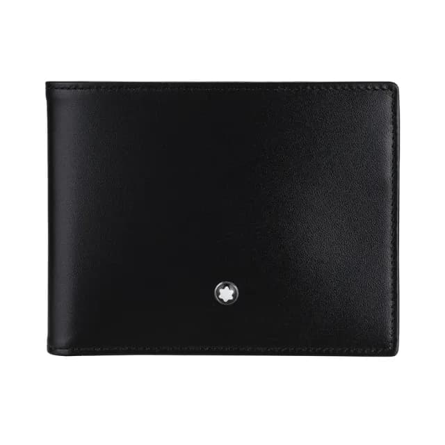 【MONTBLANC 萬寶龍】大師傑作系列12卡牛皮短夾(新  品  上  市)
