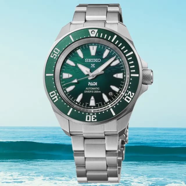 【SEIKO 精工】PADI特別款 潛水機械錶 父親節禮物(SRPL53K1/4R35-06K0G)