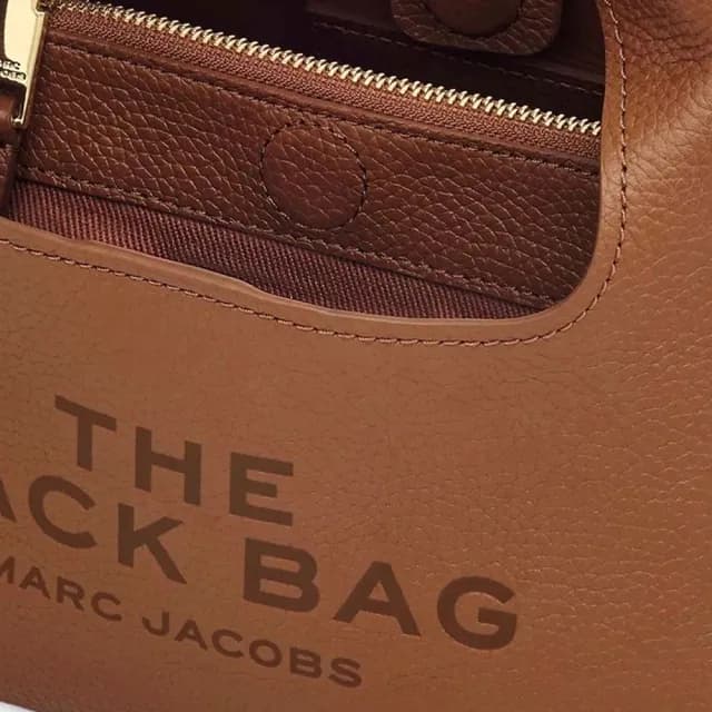【MARC JACOBS】官方直送 THE SACK 摩洛哥棕小型皮革手袋