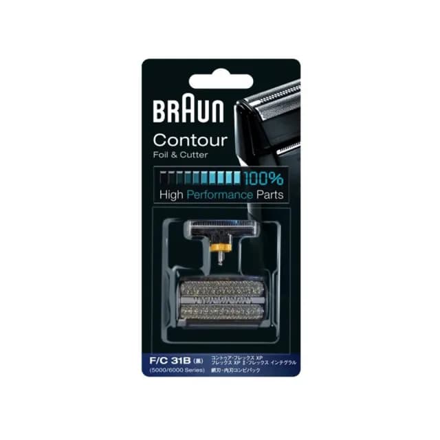 【德國百靈BRAUN】刀頭刀網組 31B(德國原裝公司貨 電動刮鬍刀專用)