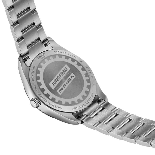 【TISSOT 天梭】PR100 Jungfraujoch 少女峰系列特別款石英手錶-40mm 男錶 畢業 禮物(T1504101103100)