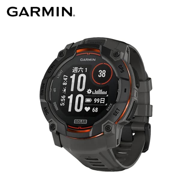 【GARMIN】INSTINCT 3 Solar 本我系列 太陽能GPS腕錶(50mm)