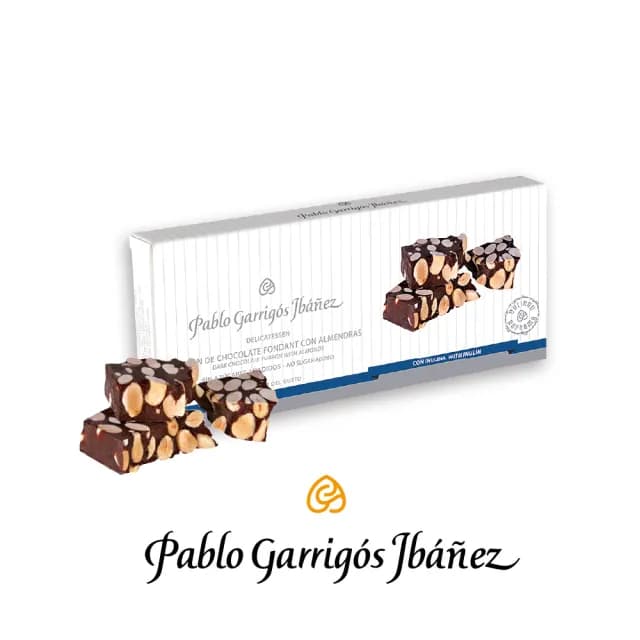 【Pablo Garrigos Ibanez】西班牙進口牛奶巧克力杏仁堅果糖 無砂糖配方200g(買1送1 雙11)
