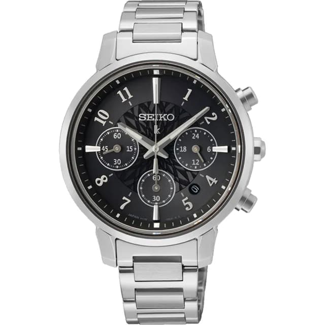 【SEIKO 精工】LUKIA 廣告款 太陽能三眼計時女錶 手錶 送禮 推薦(SSC905J1/V175-0FC0D)