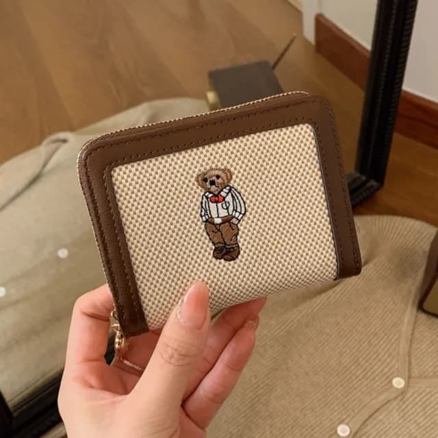 【紐約精品】情人節禮物 現貨+預購 皮革長夾錢包短夾大容量手拿包零錢包女包包(迷你可愛卡通時尚女包包6色a