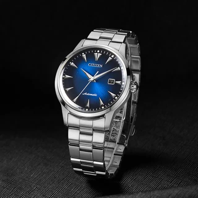 【CITIZEN 星辰】限量推薦款 黑潮再現機械錶-41mm 七夕 情人節禮物(NK0009-82L)