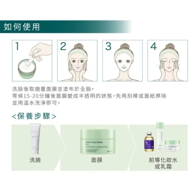 【Bb LABORATORIES】奇肌復活草保濕面膜100g(保濕鎮靜 退紅舒緩 敏感肌可用 塗抹式 日本 SPA保養品)