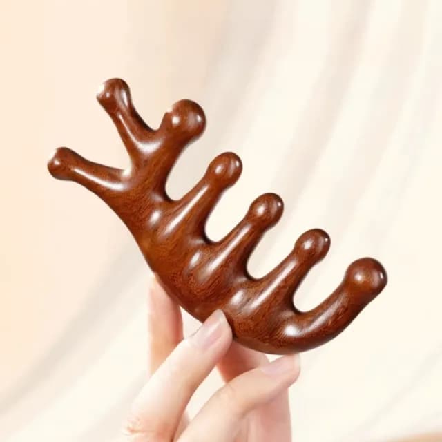 【養生佳】一梳暢通多功能刮痧頭部按摩梳(按摩梳 頭皮按摩 禮物 舒壓 長輩 眼部 臉 全身 加厚 肩頸)