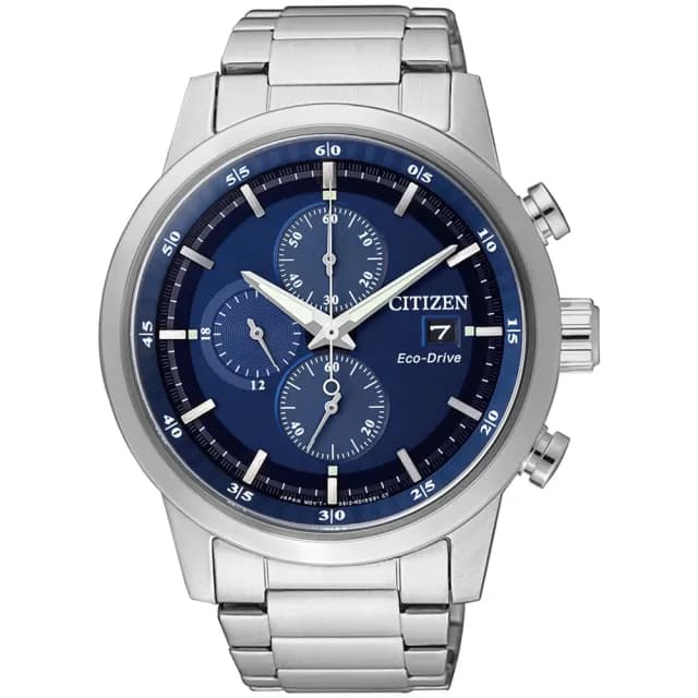 【CITIZEN 星辰】Eco-Drive光動能情人節推薦計時腕錶-43mm 情人節 禮物(CA0610-52L)
