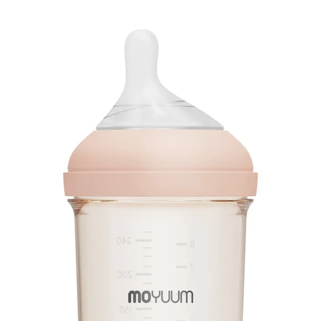 【MOYUUM】mov.aa圓口偏心奶瓶 經典款 160ml(1m+)
