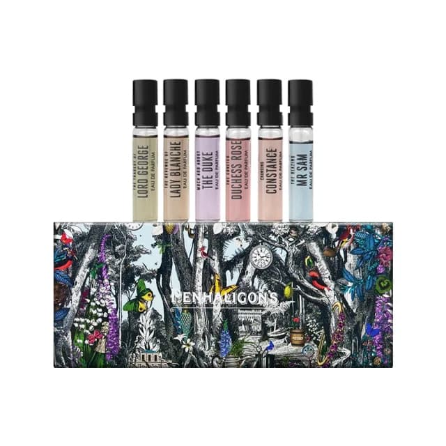 【PENHALIGON’S 潘海利根】獸首系列香氛圖書館小香禮盒 2ml*6(國際航空版)