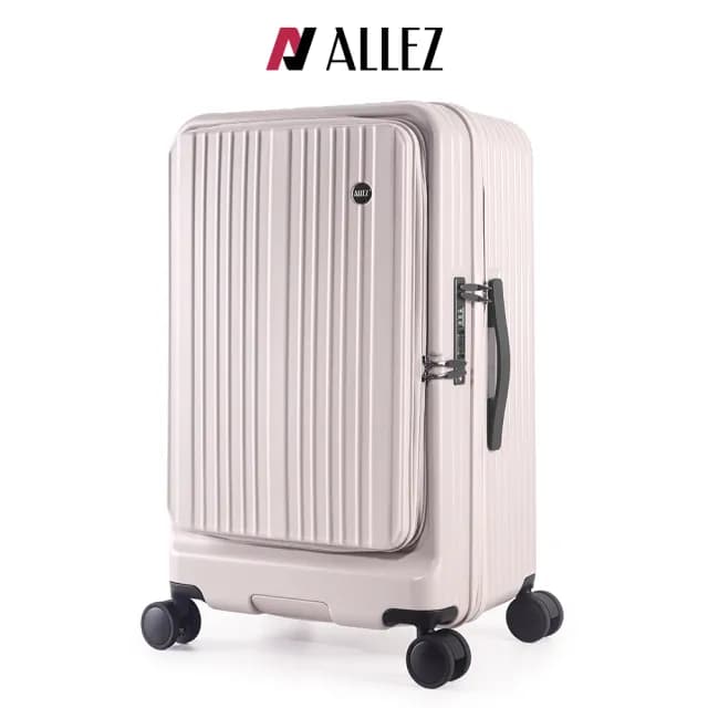 【ALLEZ 奧莉薇閣】27吋 掀旅箱Liber 雙開式 煞車輪 大容量行李箱(AVT24127)
