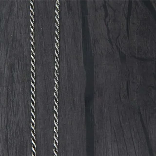 【紐約精品】現貨+預購 S925手工純銀項鍊足銀泰銀項鏈子純銀首飾復古情人節禮物(水波紋男女飾品a1kj2)