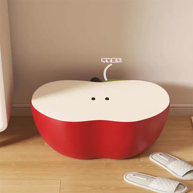 【超微米】可愛創意換鞋凳 入戶門口家用凳子 客廳矮凳 沙發邊幾 落地擺件 喬遷新居禮物(創意換鞋凳)