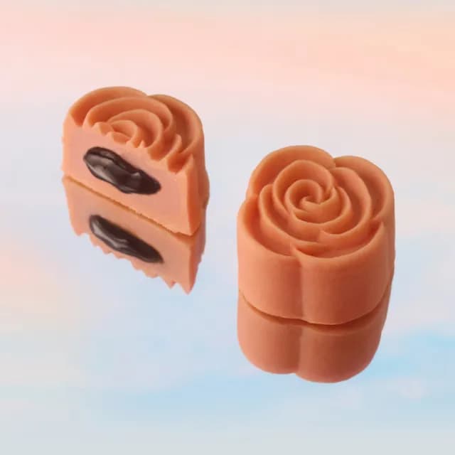 【金格食品】中秋限定醇月禮盒B款2入組(桃山月餅/山茶花菠蘿蛋黃酥/微笑年輪脆餅)