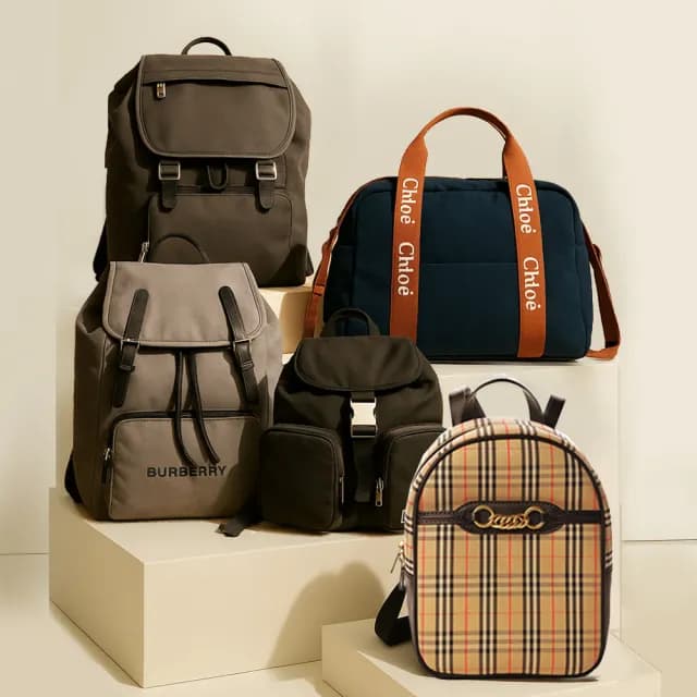 【BURBERRY 巴寶莉 x Chloe’蔻依】後背包/兩用媽媽包(多款)