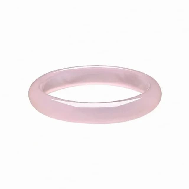 【Penny珮妮】冰種櫻花粉玉髓手鐲內徑56mm(母親節 送女友 情人節 生日禮物 交換禮物 尾牙 新年 結婚)