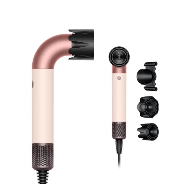 【dyson 戴森 限量福利品】HD17 Supersonic r 精準造型 輕量吹風機(粉霧玫瑰)