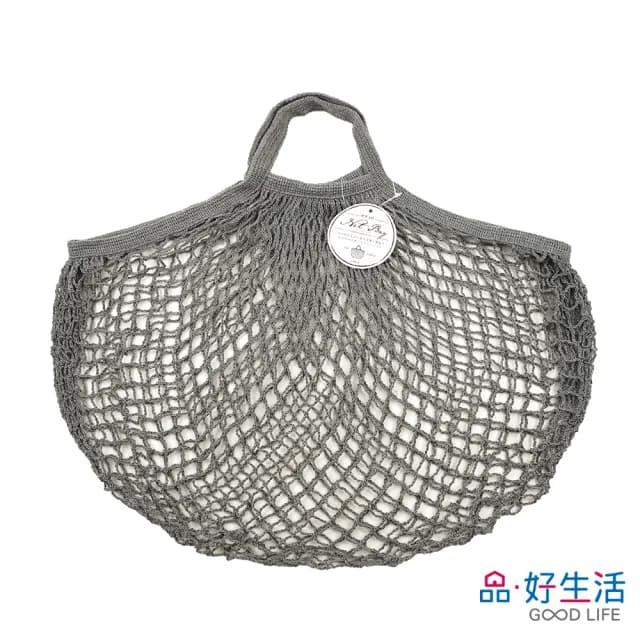 【GOOD LIFE 品好生活】父親節禮物 素色透視編織手提袋/購物袋（44x40cm）(日本直送 均一價)