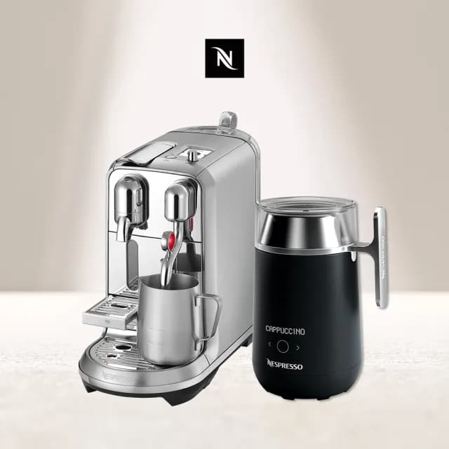 【Nespresso】膠囊咖啡機 Creatista Plus Barista咖啡調理機組合(瑞士頂級咖啡品牌)