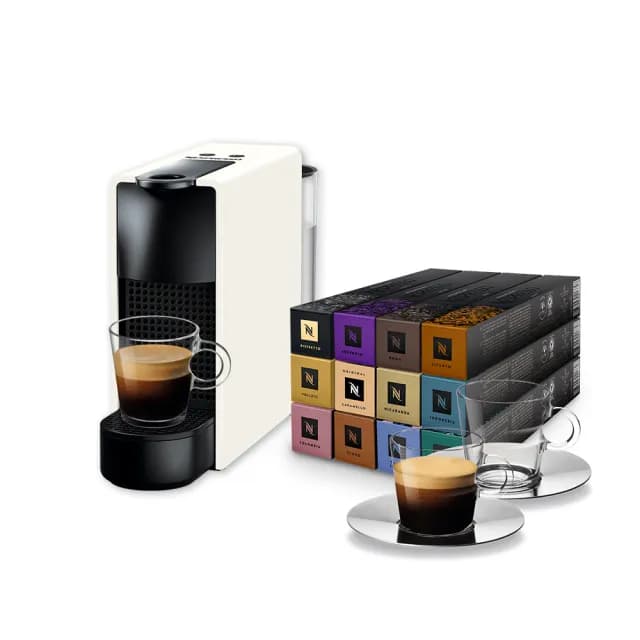 【Nespresso】膠囊咖啡機 Essenza Mini 咖啡機_多色任選 義式 送禮 入厝 小型(探索禮盒120顆迎新會員組)