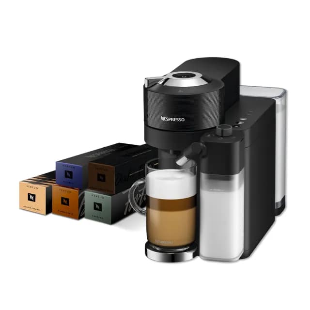 【Nespresso】臻選厚萃Vertuo Lattissima膠囊咖啡機_多色任選(午後香醇50顆組/義式/拿鐵/奶泡機/冷萃)