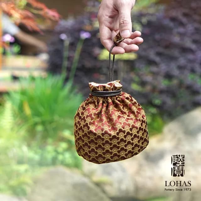 【LohasPottery 陸寶】大漠金沙-長風杯(70ML 原礦陶 茶具茶杯 主人杯 附雅緻收納布袋)