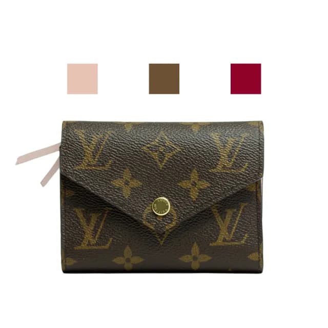【Louis Vuitton 路易威登】VICTORINE 經典老花 三摺短夾 錢包(M62360 M41938 M62472)