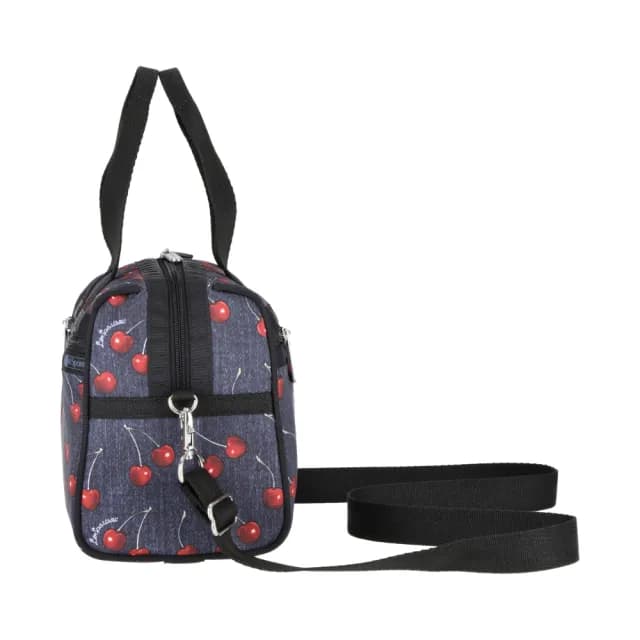 【Lesportsac】小型日常 手提肩背兩用包 送禮 禮物 女包 男包 情人節禮物(夏日櫻桃)