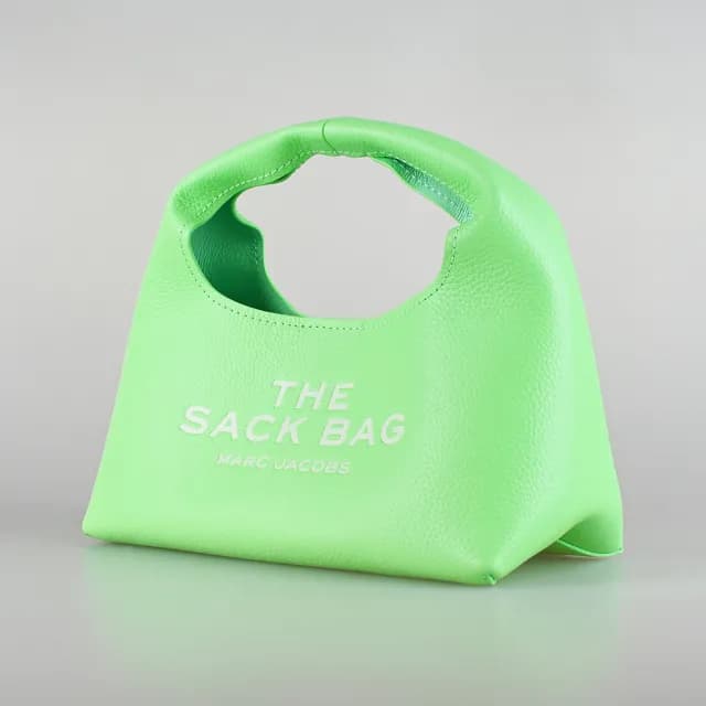 【MARC JACOBS】MARC JACOBS THE SACK BAG手袋(mini/螢光綠)