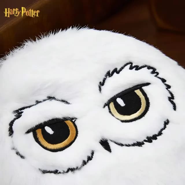 【Harry Potter 哈利波特】正版授權貓頭鷹嘿美毛絨飾品收納盒小珠寶盒(閨蜜女友女兒老婆生日聖誕交換禮物)