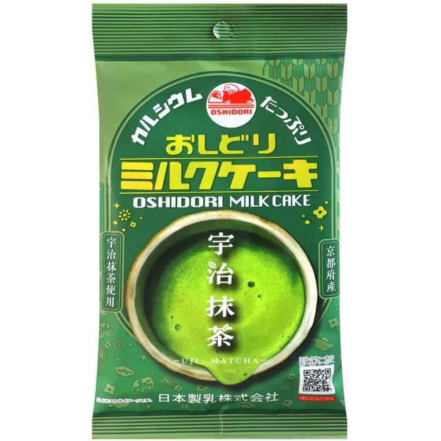 【日本製乳】牛奶洋果子-宇治抹茶風味4.5gx7入/袋