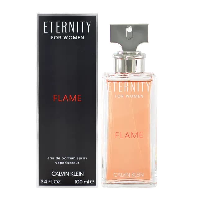 【Calvin Klein】永恆熾愛女性淡香精 100ml(CK Eternity Flame For Women香水 平行輸入)