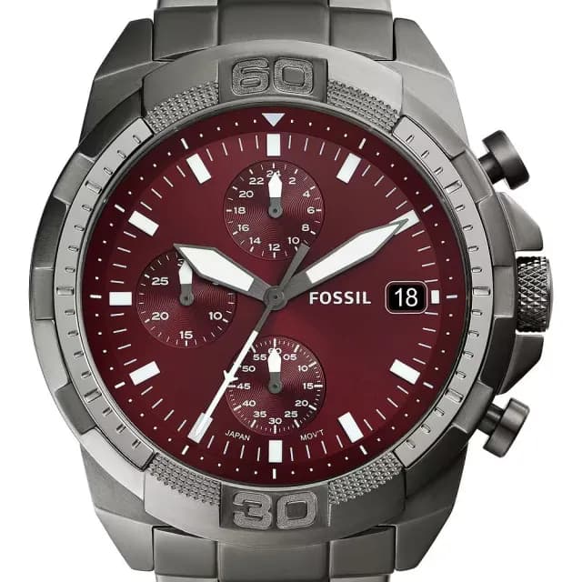 【FOSSIL】Bronson系列 三眼計時手錶-44mm 禮物 送禮 推薦(FS6017)