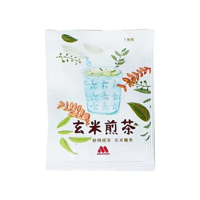 【MOS摩斯漢堡】日式玄米煎茶包 30包X2袋(共60入 /每包3.3g 嚴選日本鹿兒島綠茶 煎茶 綠茶茶)